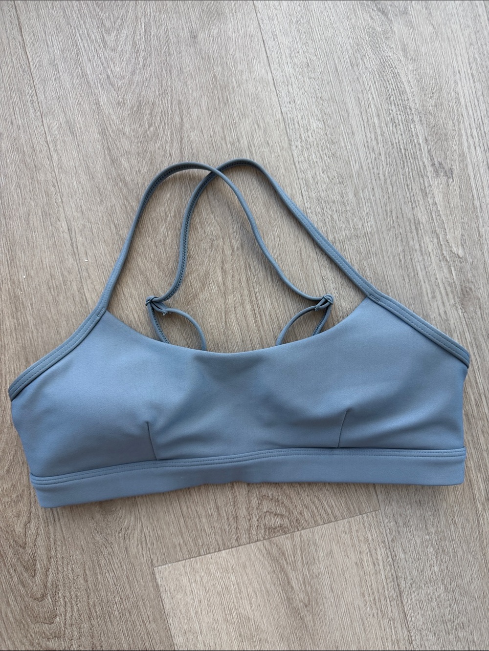 ALO Airlift Intrique Bra - Steel Grey